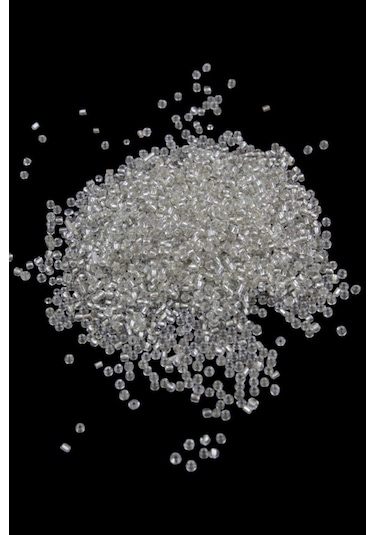 08 Kum Koyu Gümüş 3 Mm Boncuk 100 Gr 6000 Adet