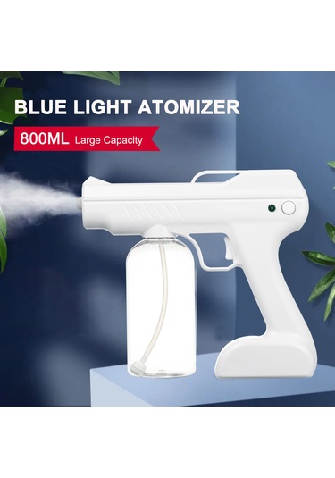 Suofeng Şarj Edilebilir Usb Portatif Nano Nemlendirici Ve Dezenfektan Cihazı, 800ml Kapasiteli, Mavi Işık Teknolojili