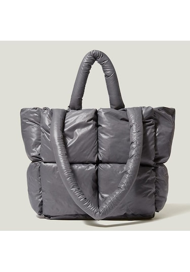 Ganzhoushop Yumuşak Yeni Uzay Tote Red Pamuklu Omuz Moda Kumaş Kış Kapasiteli Kadın Çantası Çantası Çantalar Çanta Çanta Büyük Aşağı Alışveriş Ch Kırmızı