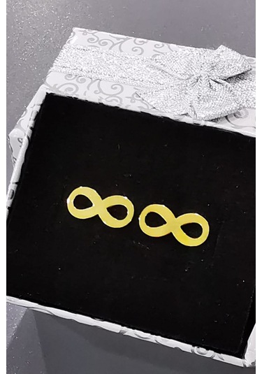 Omar Silver Kadın Sonsuzluk Çivili Gümüş Küpe