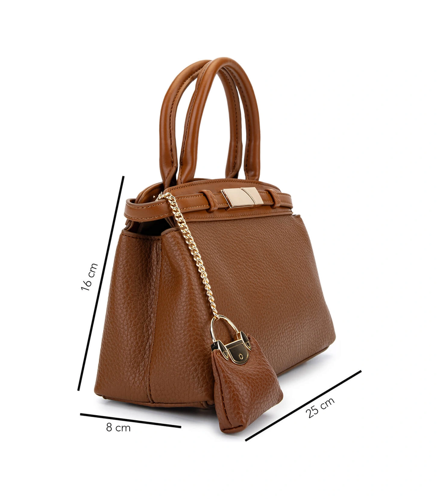 Tamer Tanca Kadın Suni Deri Camel Omuz Çanta 921 27150 Bn Cnt Sk25-26 Camel Kahverengi