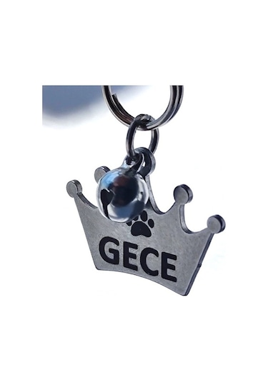 Isimli Kedi Künyesi, Kedi Isimlik, Kedi Tasması, Köpek Isimlik