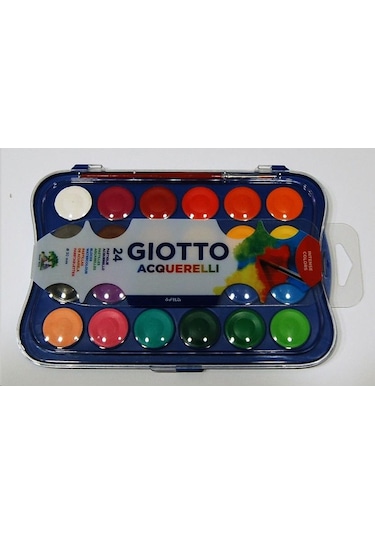 Giotto Sulu Boya 24 Renk Çap 30 mm 352400