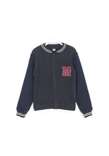 Erkek Çocuk Triko Ceket 2 - 14 Yaş Aralığı Lacivert