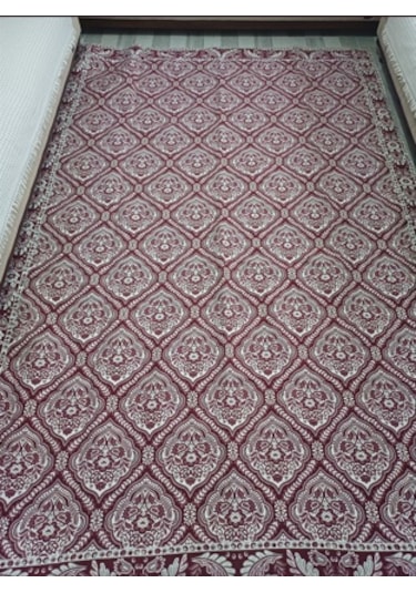 Savan Dokuma Halı Örtüsü 9m² Kale Bordo5 Bordo