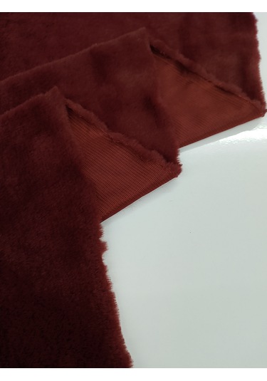 Toskana Peluş Kumaş Bordo