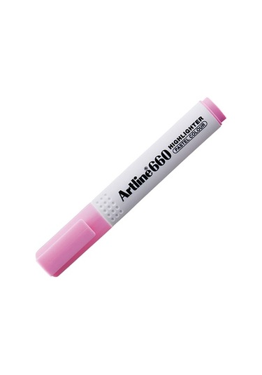 Artline Fosforlu Kalem 1,0mm Pastel Pembe - 3 Adet Pastel Pembe