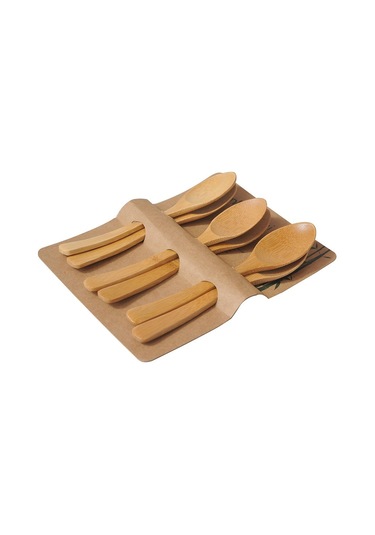 Bambum Tai Yemek  Kaşığı 6adet