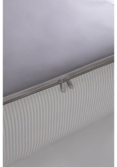 Ocean Home Textile 2'li Gri Renk Stuff & Things Baza Altı Hurç Set