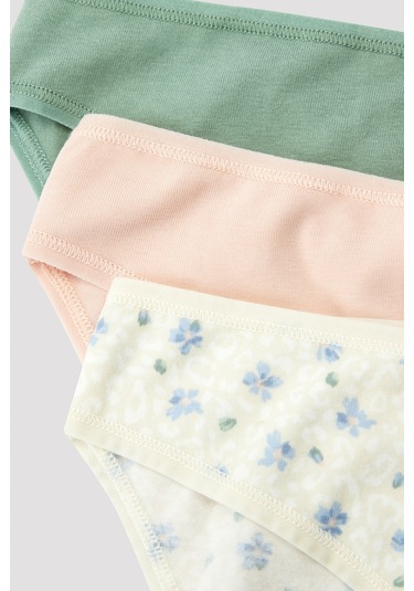 Leo Ditsy 3'lü Külot Çok Renkli