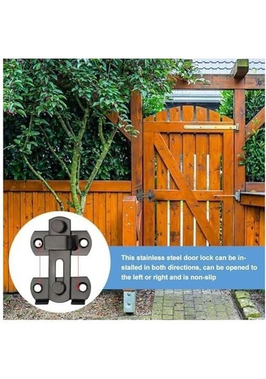 Grange 90 Kavisli Sürgülü Kapı Kilidi Vidalı B