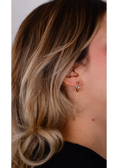 Özden Kuyumcusu 14 Ayar Altın Küpe Ozdkup06