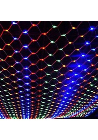 Gajeena Dış Mekan Su Geçirmez Renkli Aydınlatma 220v Av Ağı Işığı Noel Düğün Parti Dekorasyonu 1.5m X 1.5m Diğer