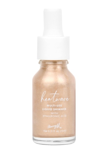 Barry M Heatwave Multi-use Liquid Shimmer Hyalunorik Asitli Likit Aydınlatıcı Allık Bej