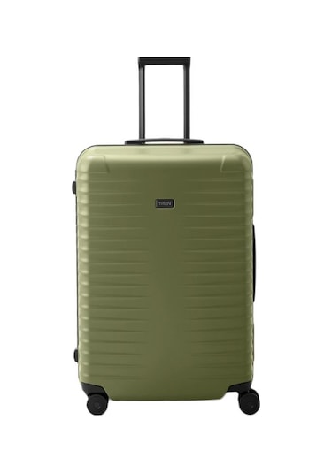 Titan Overseas 4 Wheel L Büyük Boy Valiz Yeşil
