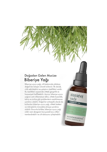 Mandamarina Biberiye Yağı 20 ML
