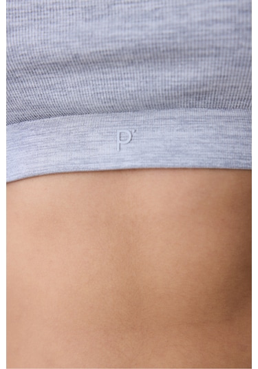 Penti Reversible Seamless Çok Renkli Crop Üst