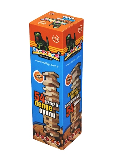 Denge Oyunu 54 Parça Jenga Tarzı