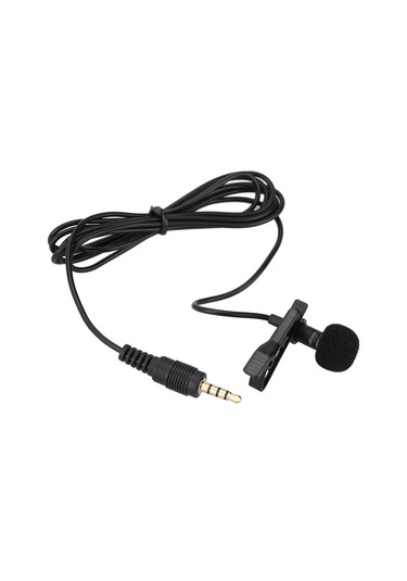 Yifomall "taşınabilir Klipsli Mikrofon - İphone Uyumlu, İpad, Bilgisayar İçin Yüksek Hassasiyetli 3.5mm Jaklı Lavalier Mikrofon"