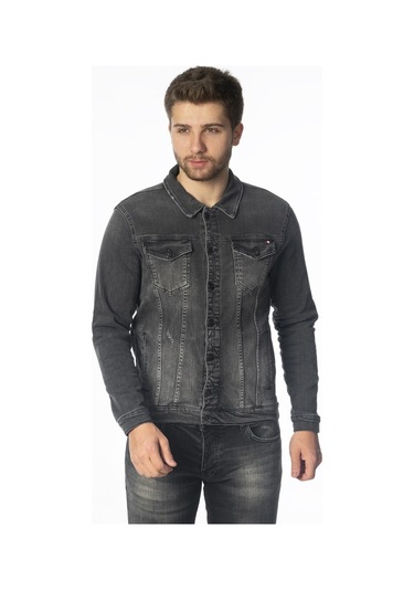 Cedy Denim Cedy Denım Erkek Slim Fit Kot Mont C307 001
