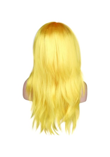 Riota Anime Tarzı Uzun Düz Saçlı Karnaval Peruğu 171228346 Gri