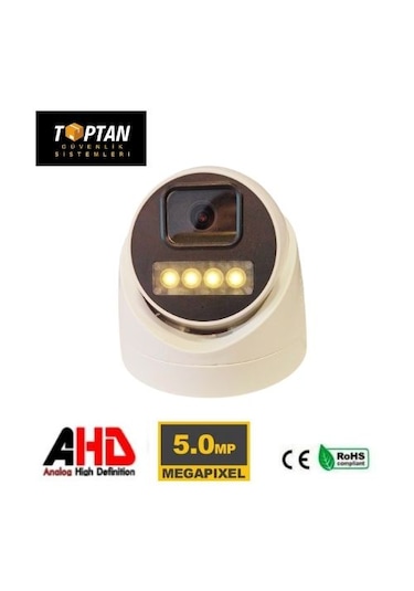 2 İç 2 Dış 4 Kameralı Gece Renkli Sesli 5 Mp 500 Gb Hdd Dahil Ahd Güvenlik Kamera Seti - St54500sw