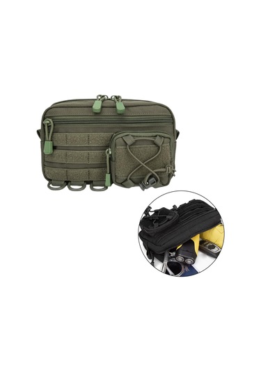 Suntek Bel Çantası Aşınmaya Dayanıklı Sağlam Alet Yeşil Yeşil