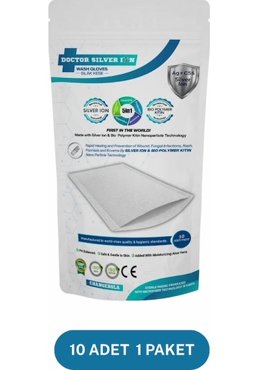 Gümüş iyon & Biyopolimer Kitin Duruluma Gerektirmeyen Kremli Kese