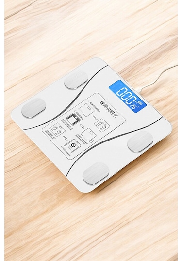 Tartı Baskül Dijital Elektronik Tartı Vücut Analiz Wifi Akıllı Yağ Ölçer Diğer