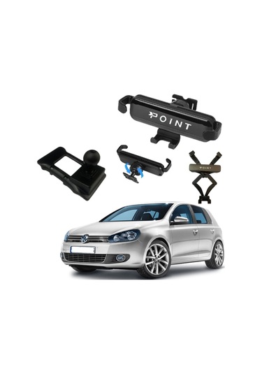 Vw Golf 6 Araca Özel Cep Telefon Tutacağı Robotik Oynar Başlıklı 2009 - 2012 Arası Profesyonel Ürün