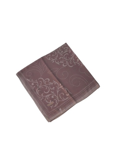 Mısırlı Eşarpları Pamuk Devore Etnik Desenli Eşarp Gül Kurusu