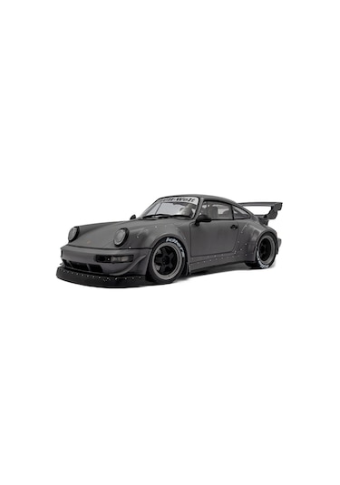 1:18 Solido 2024 Porsche 964 Rwb Nardo Grey With Akira Nakai Figurine