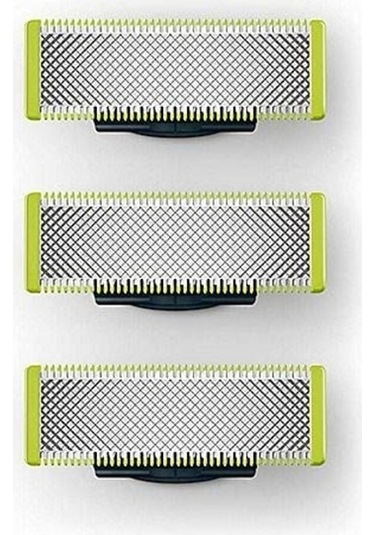 Philips Oneblade Yedek İle Uyumlu 3'lü Tıraş Bıçağı Paketi