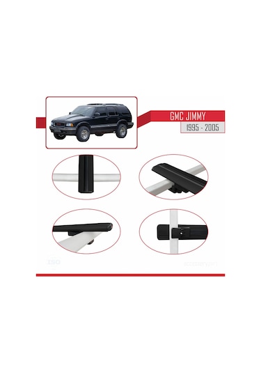 Gmc Jimmy 1995-2005 Arası İle Uyumlu Basıc Model Ara Atkı Tavan B