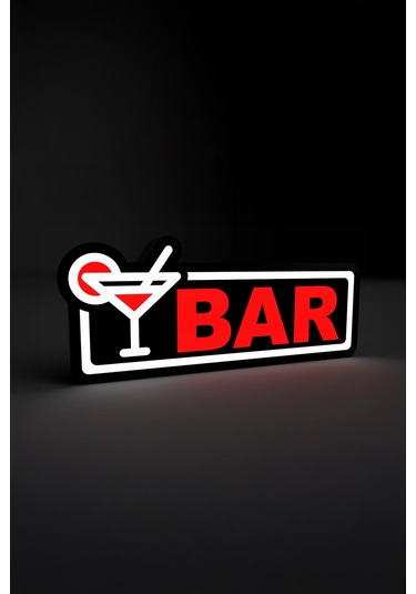 Bar Kokteyl Dekoratif Aydınlatma Led Gece Lambası Çok Renkli
