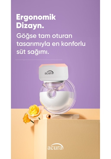 Acura Ac-3030 Giyilebilir Göğüs Pompası