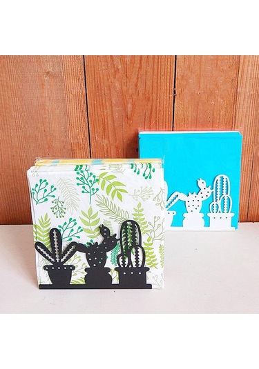 Homyl Masa Üstü Kağıt Peçete Tutucu Standı Organizatör Siyah