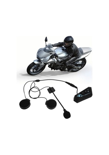 Jokmae Qianfan Otomatik Motosiklet Kulaklık, Kask İçin Bluetooth Çağrı Sistemi Bt22 Tf Model