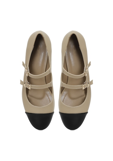 Polaris 325038.z 5fx Bej Kadın Topuklu Ayakkabı 000000000101975567 Bej
