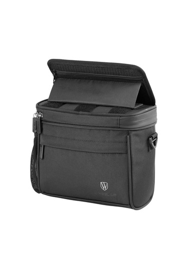 Wheel Up D47 Çok Fonksiyonlu Şeffaf Dokunmatik Ekran Ve Kickstand Tutucu Çerçeve Omuz Çantası Siyah