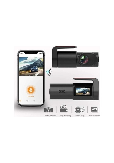 Trendooze Springsun Ön Çizgi Kamerası 1080p Çizgi Kamerası Araç Içi Izleme Kamerası 360 Wifi Si