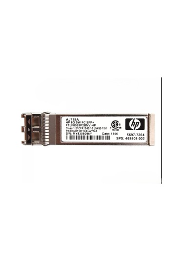 Hp 8g Sw Fc Sfp+ Aj718a Modül