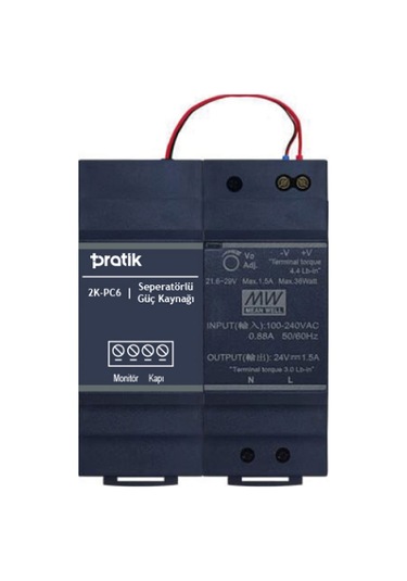 Pratik 2k-pc6 Seperatörlü Güç Kaynağı 20 Daire