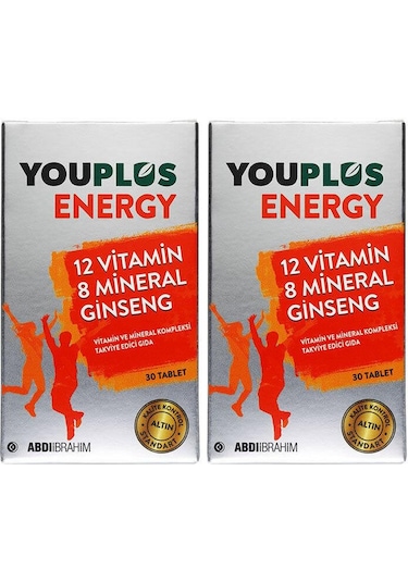 Youplus Energy 30 Tablet 2li Paket