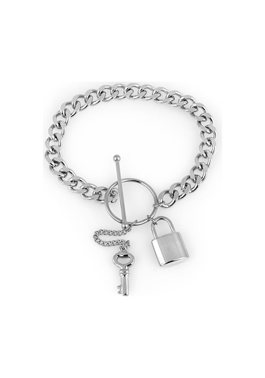 Daniel Klein Kadın Çelik Bileklik Dkj.3.10014-1 Gümüş