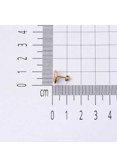 Yaşam Çiçeği 14 Ayar Altın Tragus Küpe Kphsy14k22481