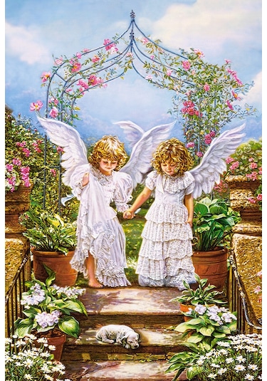 Castorland 1000 Parça Puzzle Angelic Friends