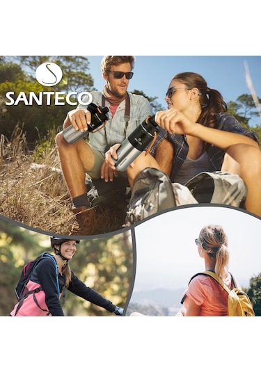 Santeco Ktwo Sporcu Termosu 500 Ml-siyah