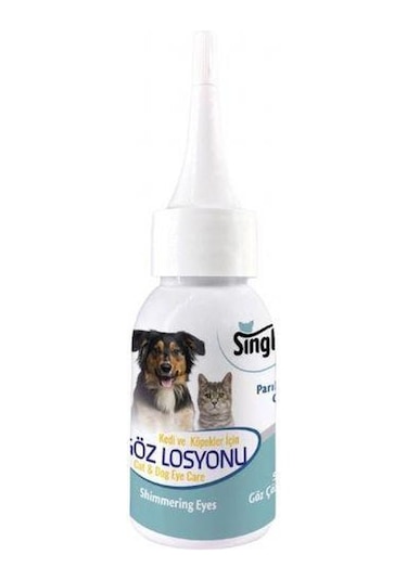 Single Kedi Ve Köpek Gözyaşı Lekesi Temizleme Losyonu 50 Ml