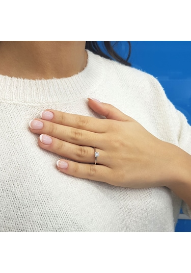 Lova 0,21 Karat Pırlanta Tektaş Yüzük - 1030181